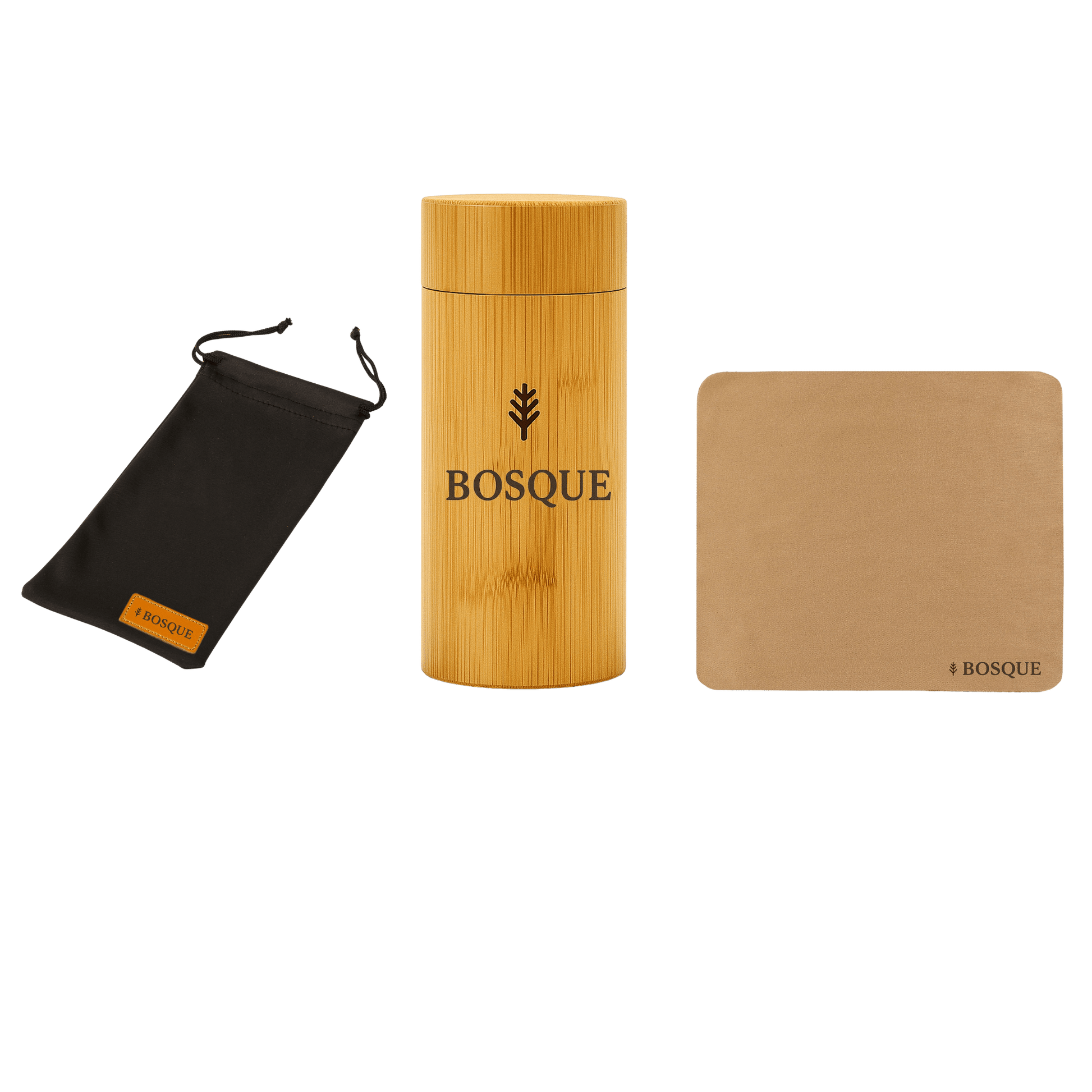 BOSQUE Care Set - BOSQUE Nachhaltige Bamboo Sonnenbrillen Wiesbaden Deutschland